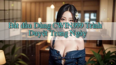bắt đầu dùng cwin999 trình duyệt trong ngày