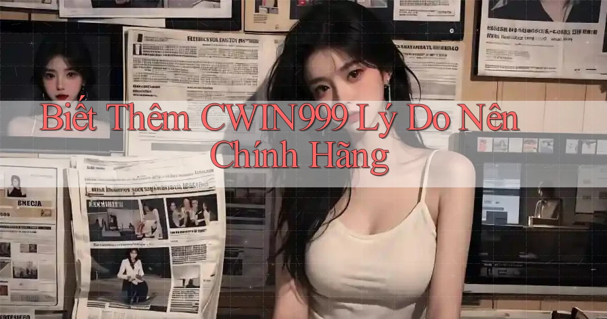 biết thêm cwin999 lý do nên chính hãng