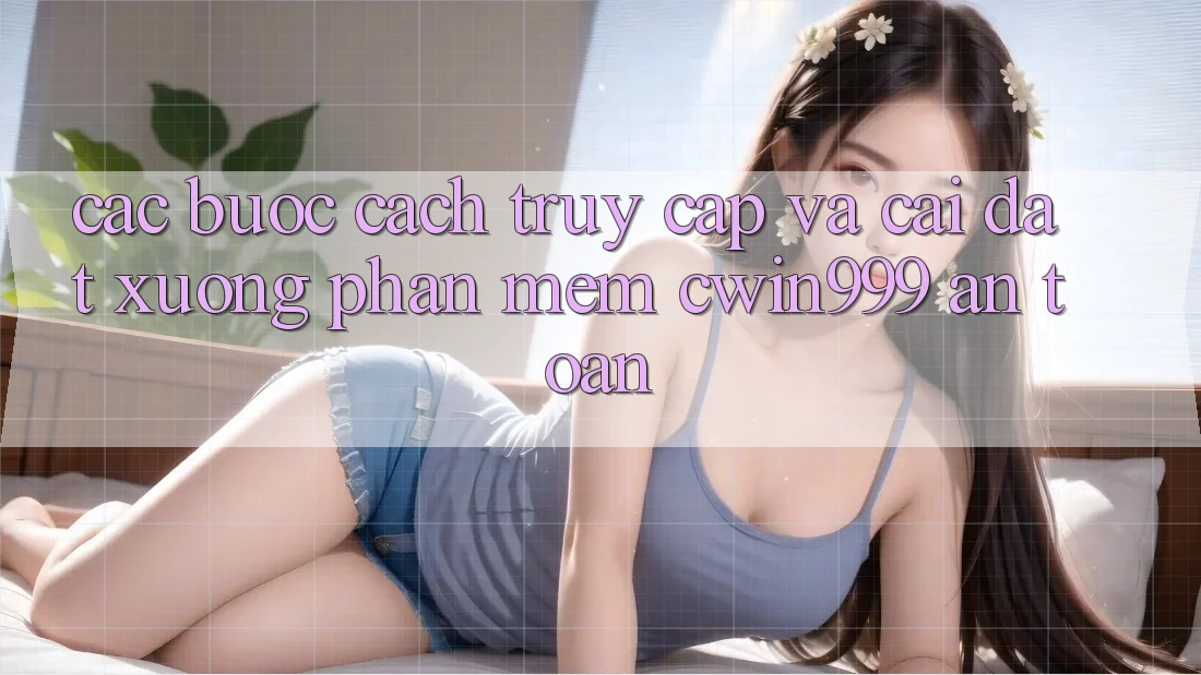 Các bước Cách Truy Cập Và Cài đặt xuống Phần mềm Cwin999 An Toàn Các bước Cách Truy Cập Và Cài đặt xuống Phần mềm Cwin999 An Toàn