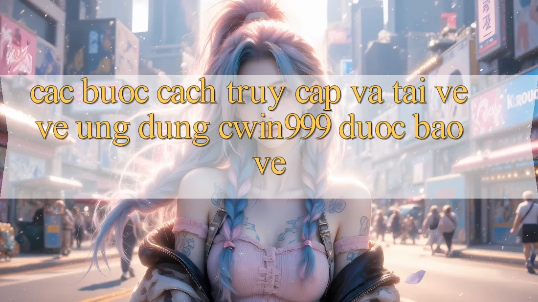 Các bước Cách Truy Cập Và Tải về về Ứng Dụng Cwin999 Được bảo vệ