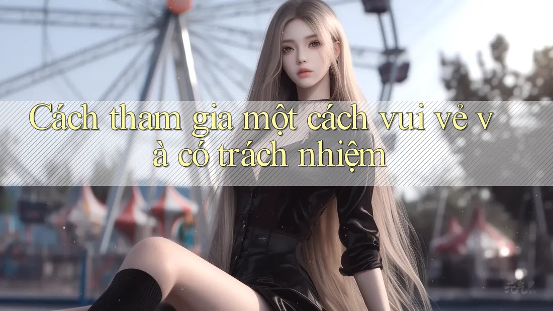 Cách tham gia một cách vui vẻ và có trách nhiệm