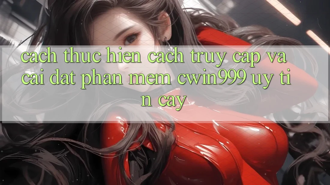 Cách thực hiện Cách Truy Cập Và Cài Đặt Phần mềm Cwin999 Uy tín cậy