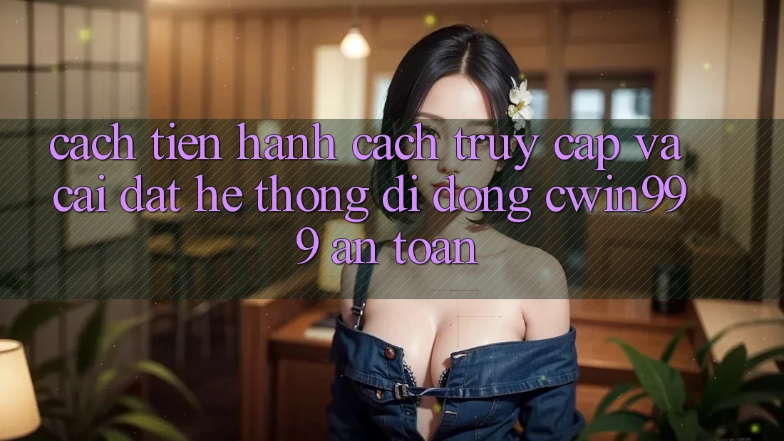 Cách tiến hành Cách Truy Cập Và Cài Đặt Hệ thống di động Cwin999 An Toàn
