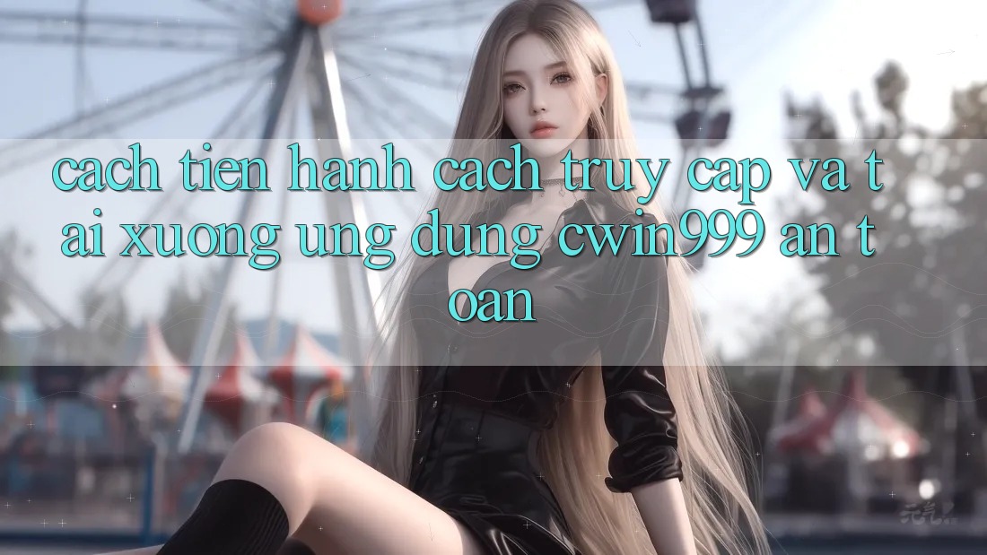 Cách tiến hành Cách Truy Cập Và Tải xuống Ứng Dụng Cwin999 An Toàn