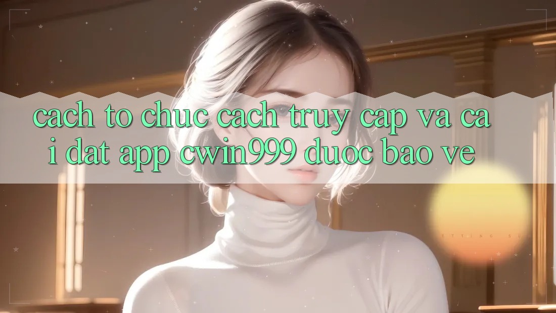 Cách tổ chức Cách Truy Cập Và Cài Đặt App Cwin999 Được bảo vệ