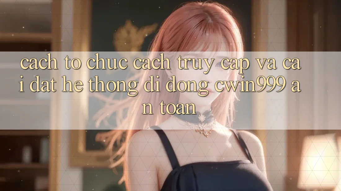 Cách tổ chức Cách Truy Cập Và Cài Đặt Hệ thống di động Cwin999 An Toàn Cách tổ chức Cách Truy Cập Và Cài Đặt Hệ thống di động Cwin999 An Toàn