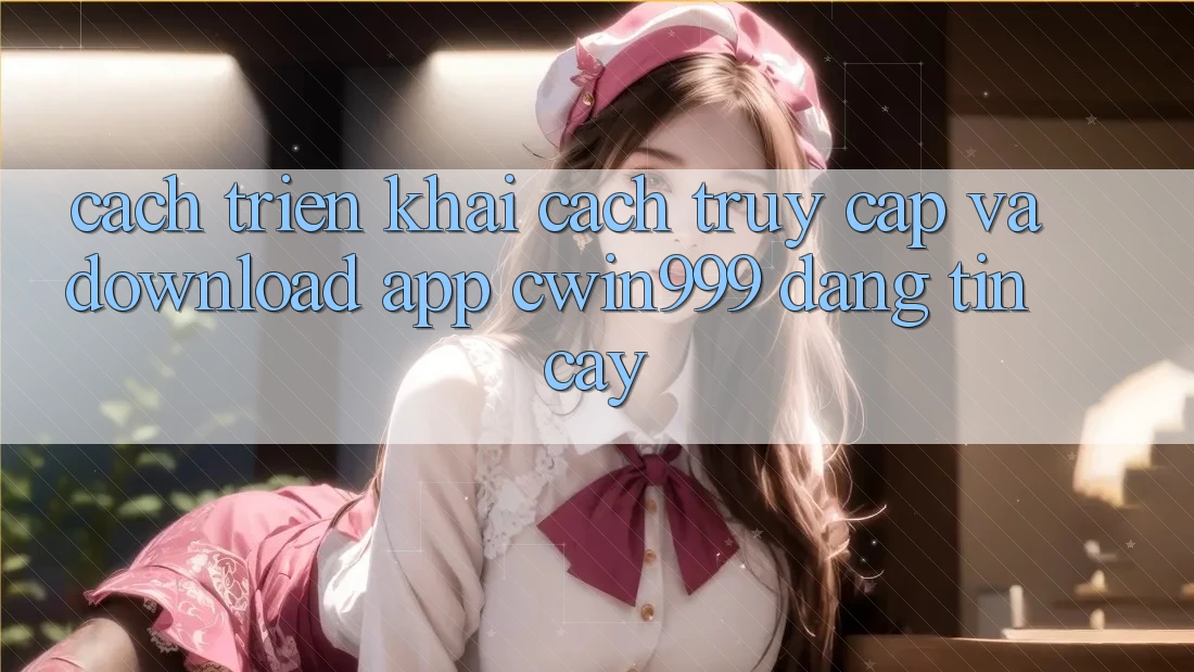 Cách triển khai Cách Truy Cập Và Download App Cwin999 Đáng tin cậy