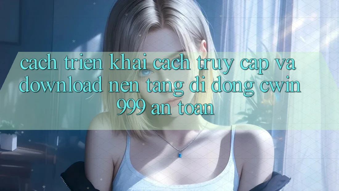 Cách triển khai Cách Truy Cập Và Download Nền tảng di động Cwin999 An Toàn