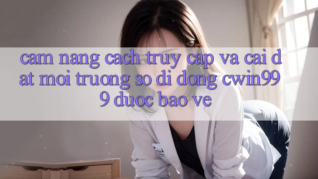 Cẩm nang Cách Truy Cập Và Cài Đặt Môi trường số di động Cwin999 Được bảo vệ