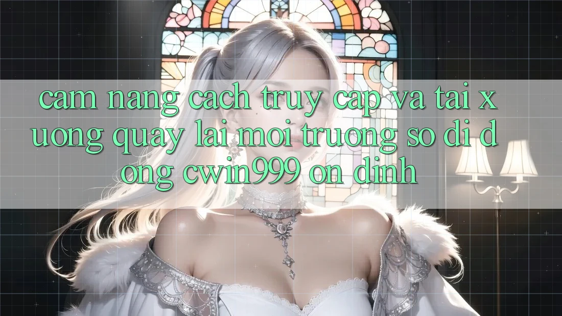 Cẩm nang Cách Truy Cập Và Tải xuống quay lại Môi trường số di động Cwin999 Ổn định