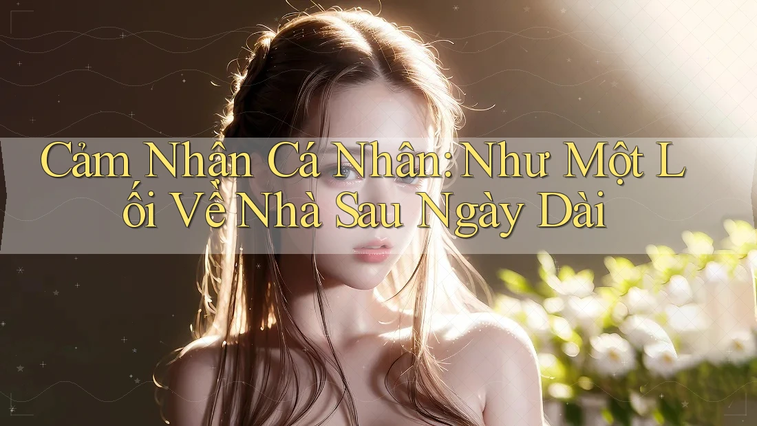 Cảm Nhận Cá Nhân – Như Một Lối Về Nhà Sau Ngày Dài Cảm Nhận Cá Nhân – Như Một Lối Về Nhà Sau Ngày Dài