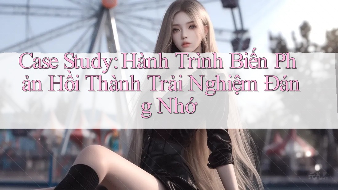 Case Study: Hành Trình Biến Phản Hồi Thành Trải Nghiệm Đáng Nhớ