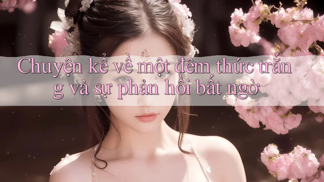 Chuyện kể về một đêm thức trắng và sự phản hồi bất ngờ Chuyện kể về một đêm thức trắng và sự phản hồi bất ngờ