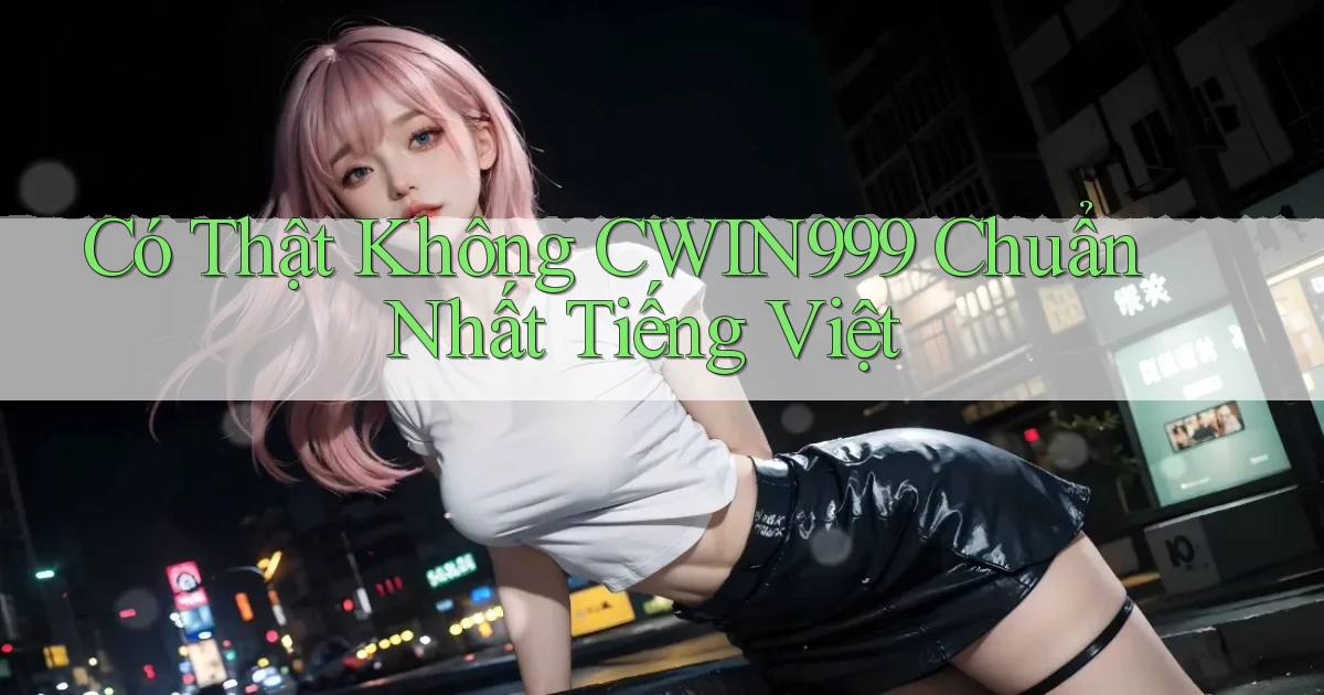 có thật không cwin999 chuẩn nhất tiếng việt
