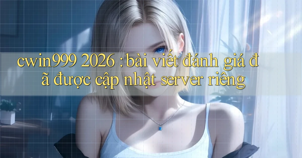 cwin999 2026 bài viết đánh giá đã được cập nhật server riêng