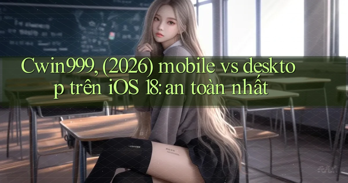 Cwin999, (2026) mobile vs desktop trên iOS 18 an toàn nhất