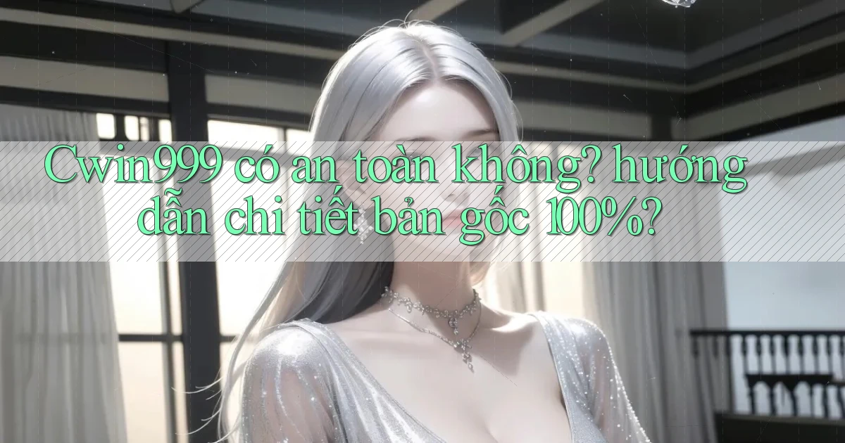 Cwin999 có an toàn không hướng dẫn chi tiết bản gốc 100%