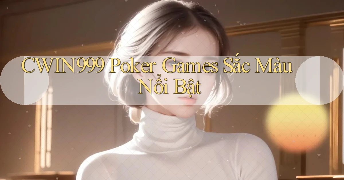 cwin999  poker games sắc màu nổi bật