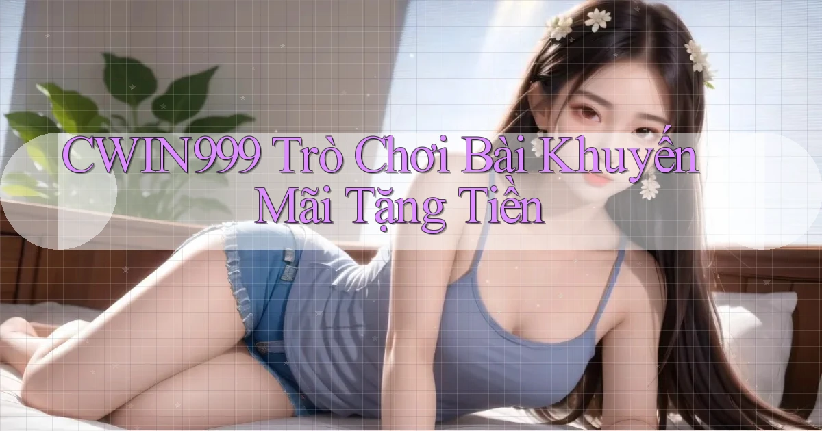 cwin999 trò chơi bài khuyến mãi tặng tiền