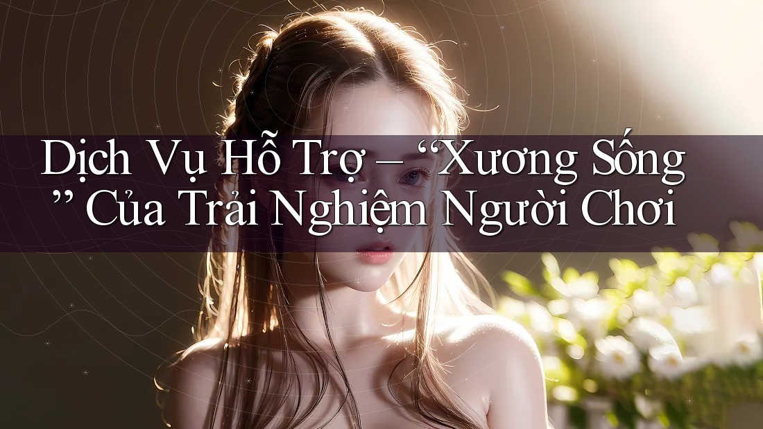 Dịch Vụ Hỗ Trợ – “Xương Sống” Của Trải Nghiệm Người Chơi