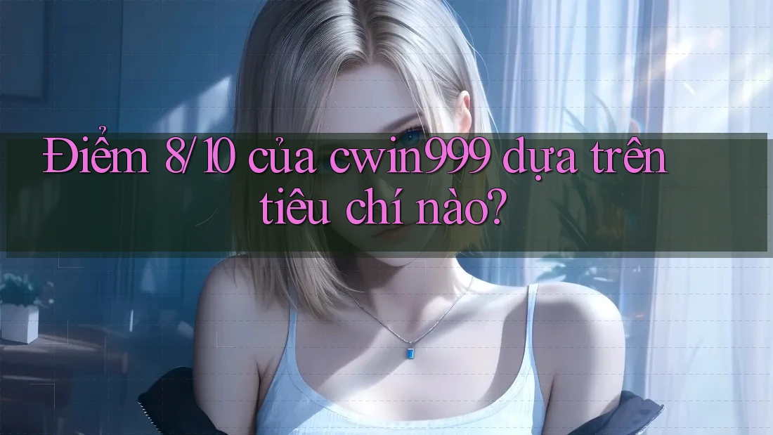 Điểm 8/10 của cwin999 dựa trên tiêu chí nào?