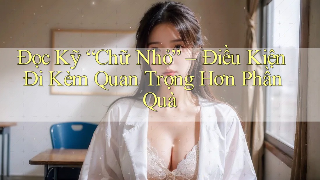 Đọc Kỹ “Chữ Nhỏ” – Điều Kiện Đi Kèm Quan Trọng Hơn Phần Quà