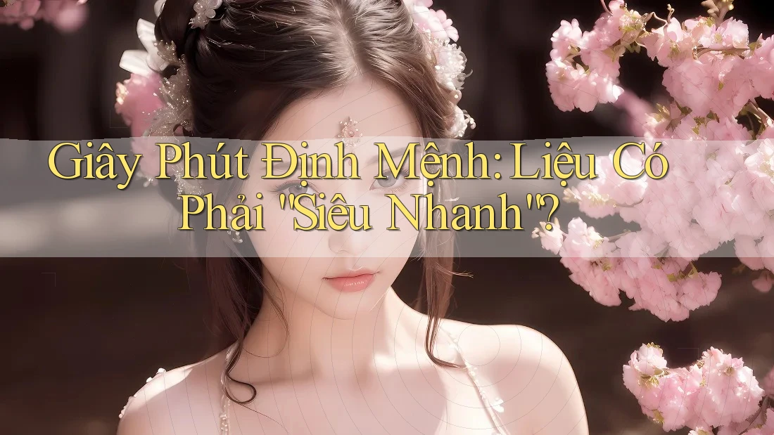 Giây Phút Định Mệnh: Liệu Có Phải “Siêu Nhanh”? Giây Phút Định Mệnh: Liệu Có Phải “Siêu Nhanh”?