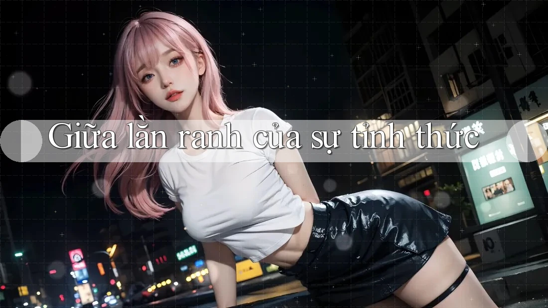 Giữa lằn ranh của sự tỉnh thức