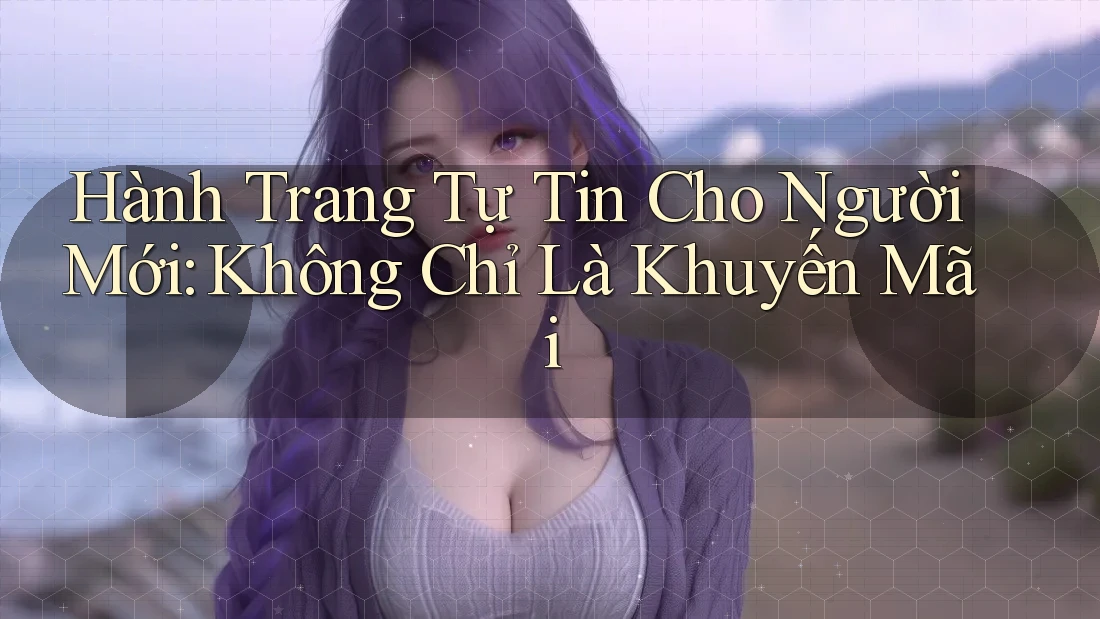 Hành Trang Tự Tin Cho Người Mới: Không Chỉ Là Khuyến Mãi