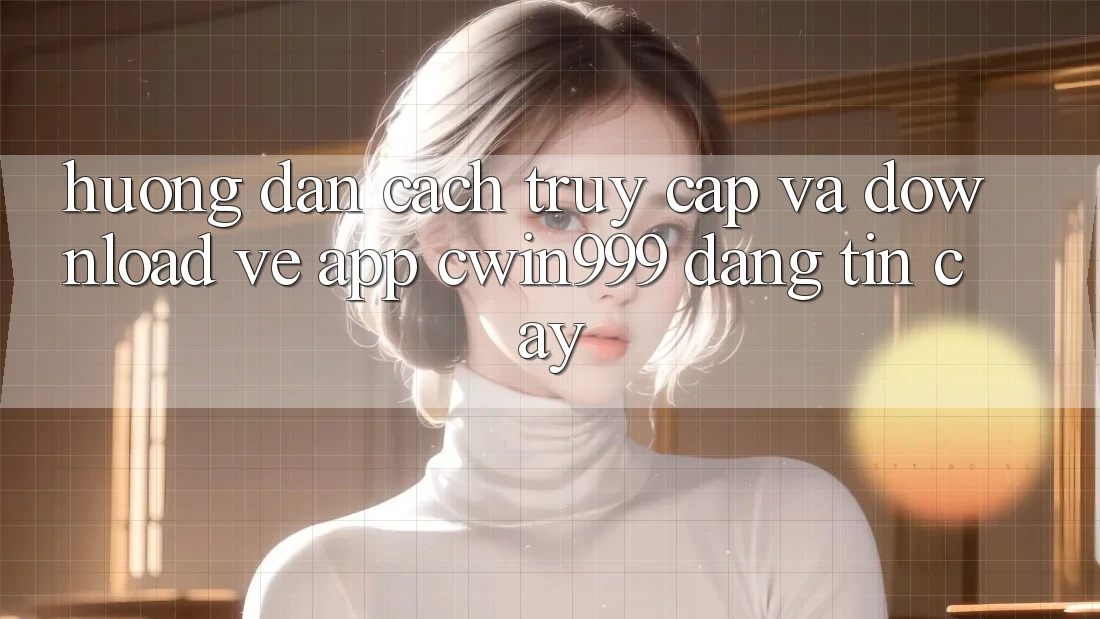 Hướng Dẫn Cách Truy Cập Và Download về App Cwin999 Đáng tin cậy
