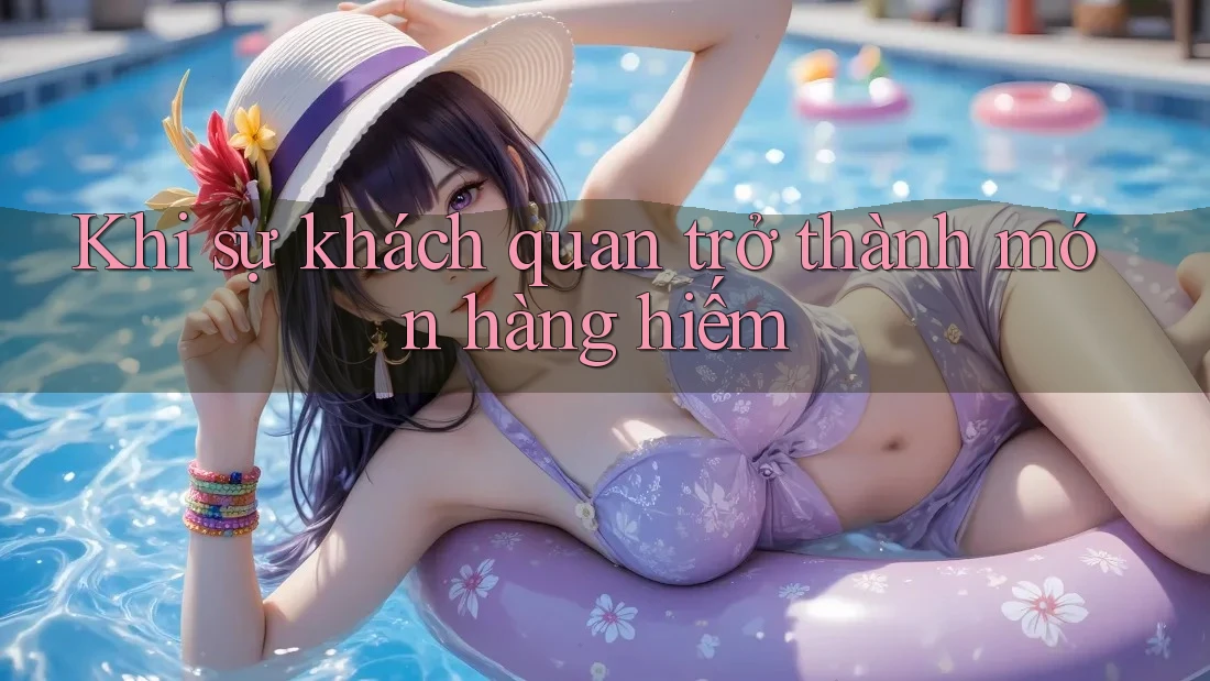 Khi sự khách quan trở thành món hàng hiếm