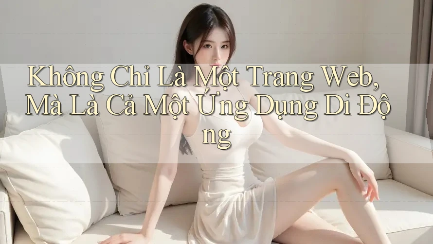 Không Chỉ Là Một Trang Web, Mà Là Cả Một Ứng Dụng Di Động