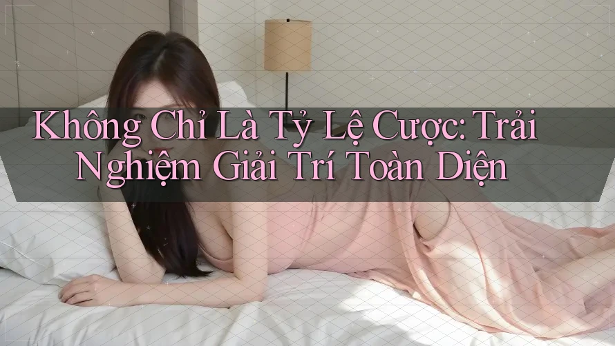 Không Chỉ Là Tỷ Lệ Cược: Trải Nghiệm Giải Trí Toàn Diện