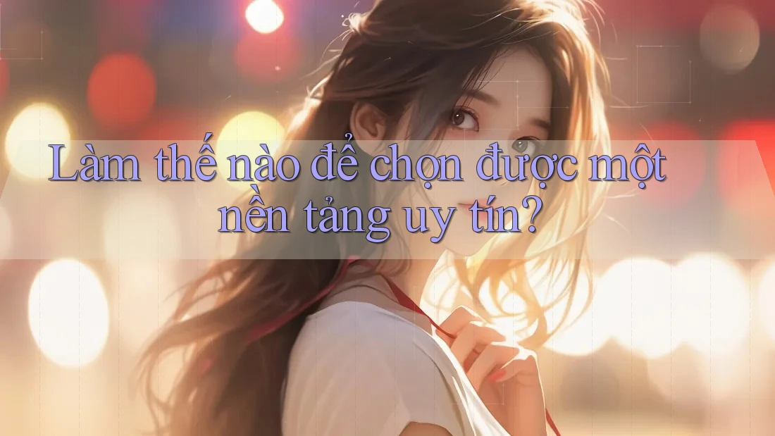 Làm thế nào để chọn được một nền tảng uy tín?