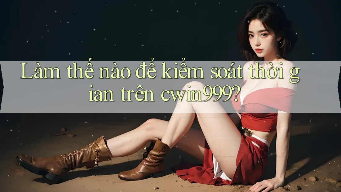 Làm thế nào để kiểm soát thời gian trên cwin999? Làm thế nào để kiểm soát thời gian trên cwin999?