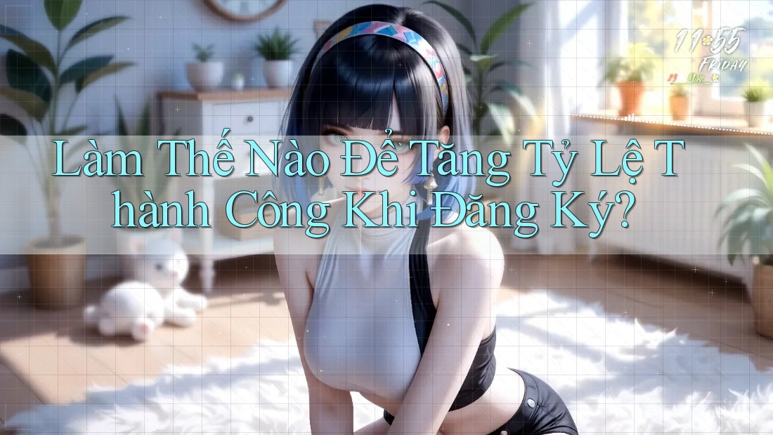 Làm Thế Nào Để Tăng Tỷ Lệ Thành Công Khi Đăng Ký? Làm Thế Nào Để Tăng Tỷ Lệ Thành Công Khi Đăng Ký?