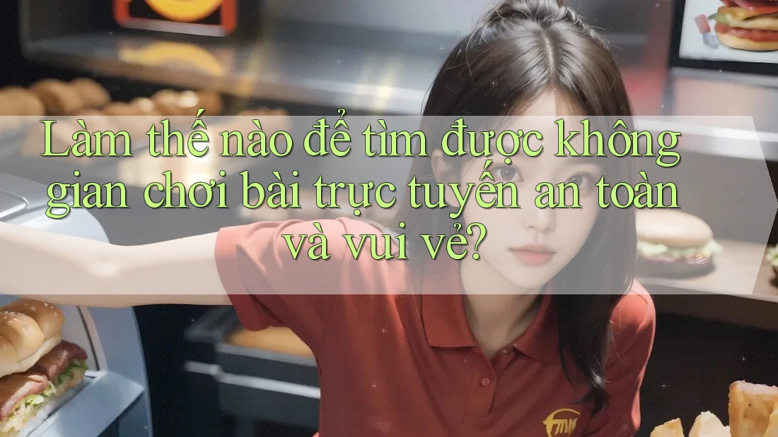 Làm thế nào để tìm được không gian chơi bài trực tuyến an toàn và vui vẻ?