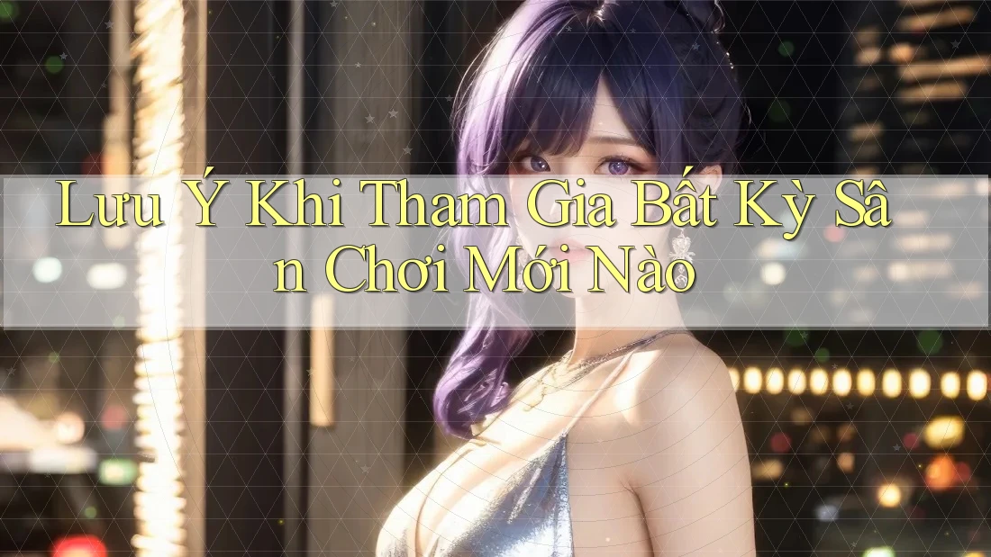 Lưu Ý Khi Tham Gia Bất Kỳ Sân Chơi Mới Nào