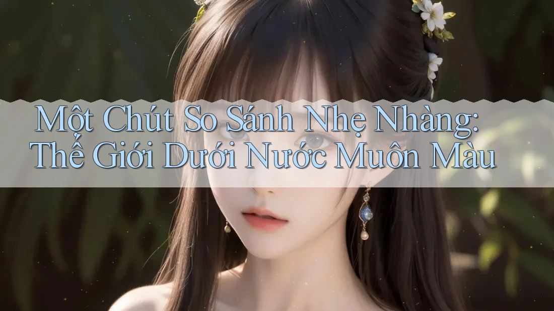 Một Chút So Sánh Nhẹ Nhàng: Thế Giới Dưới Nước Muôn Màu Một Chút So Sánh Nhẹ Nhàng: Thế Giới Dưới Nước Muôn Màu