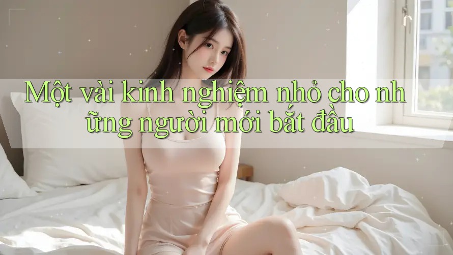 Một vài kinh nghiệm nhỏ cho những người mới bắt đầu Một vài kinh nghiệm nhỏ cho những người mới bắt đầu