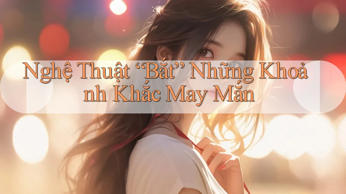 Nghệ Thuật “Bắt” Những Khoảnh Khắc May Mắn