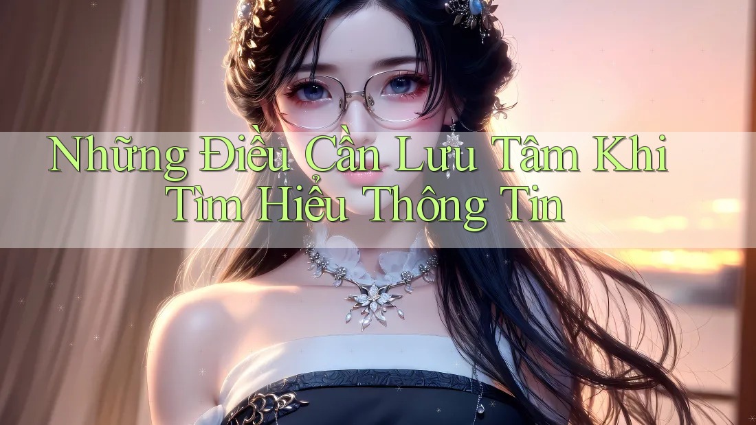 Những Điều Cần Lưu Tâm Khi Tìm Hiểu Thông Tin