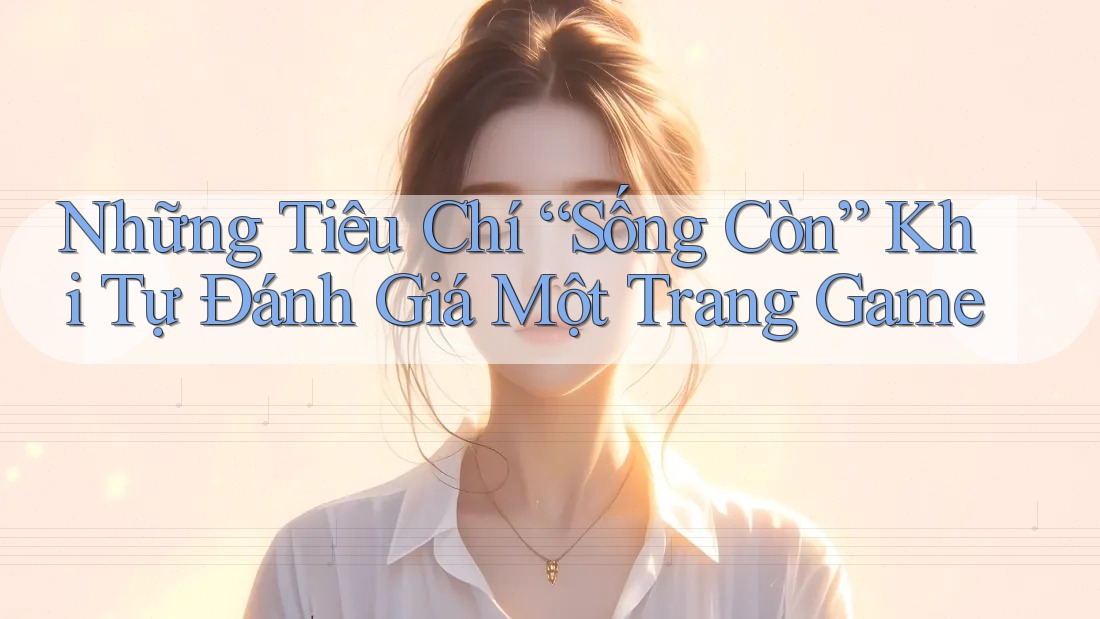 Những Tiêu Chí “Sống Còn” Khi Tự Đánh Giá Một Trang Game