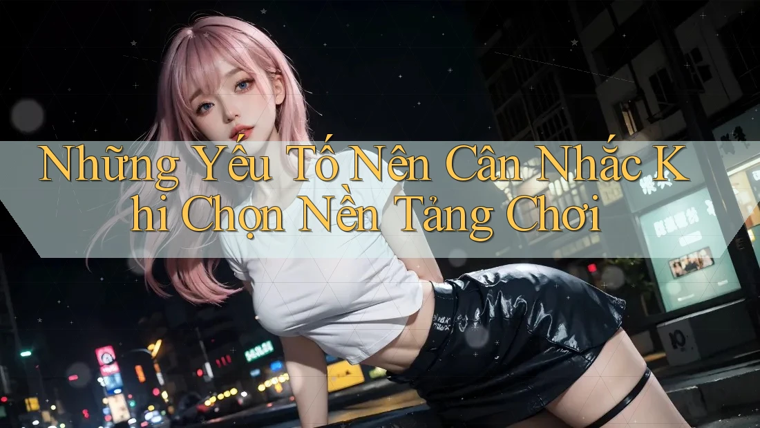 Những Yếu Tố Nên Cân Nhắc Khi Chọn Nền Tảng Chơi
