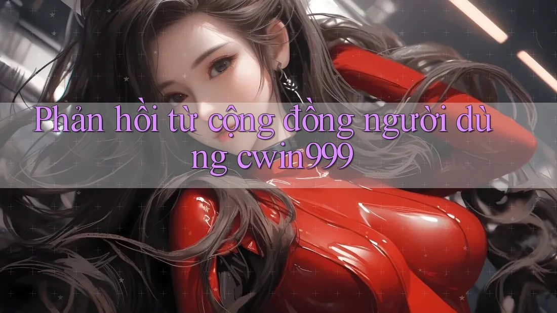 Phản hồi từ cộng đồng người dùng cwin999