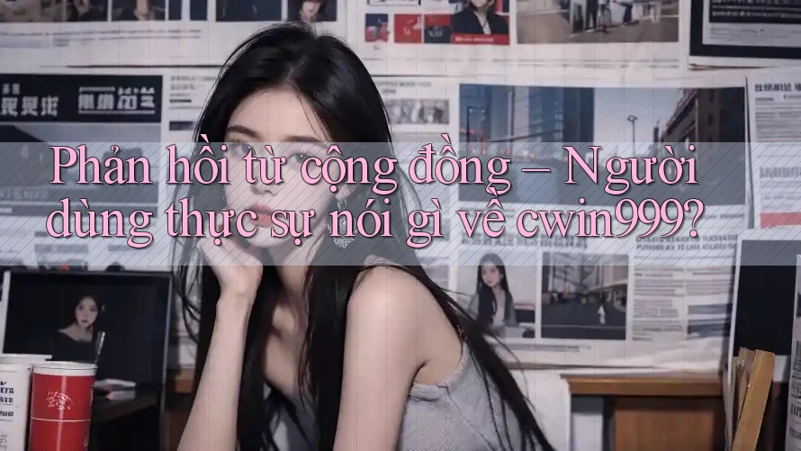 Phản hồi từ cộng đồng: người dùng thực sự nói gì về cwin999? Phản hồi từ cộng đồng: người dùng thực sự nói gì về cwin999?