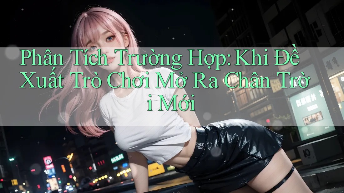 Phân Tích Trường Hợp: Khi Đề Xuất Trò Chơi Mở Ra Chân Trời Mới Phân Tích Trường Hợp: Khi Đề Xuất Trò Chơi Mở Ra Chân Trời Mới