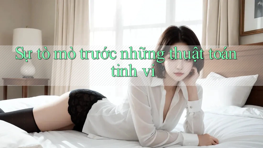 Sự tò mò trước những thuật toán tinh vi