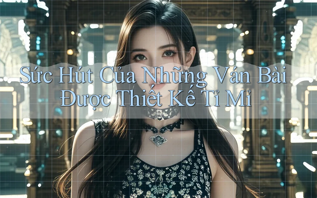 Sức Hút Của Những Ván Bài Được Thiết Kế Tỉ Mỉ Sức Hút Của Những Ván Bài Được Thiết Kế Tỉ Mỉ