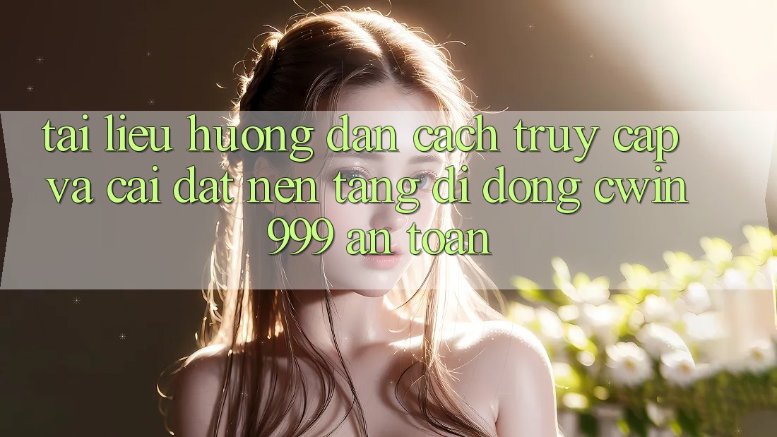Tài liệu hướng dẫn Cách Truy Cập Và Cài Đặt Nền tảng di động Cwin999 An toàn